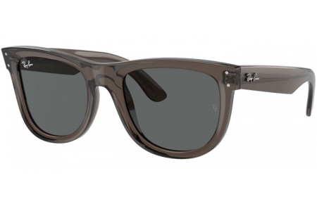 Gafas de Sol - Ray-Ban® - Ray-Ban® RBR0502S WAYFARER REVERSE - 6707GR  TRANSPARENT DARK GREY // DARK GREY