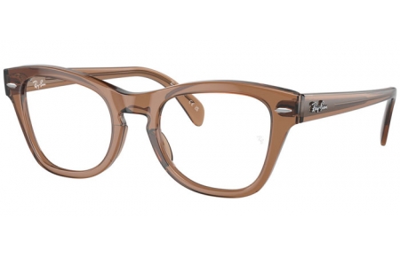 Monturas - Ray-Ban® - RX0707V - 8198 LIGHT BROWN TRANSPARENT