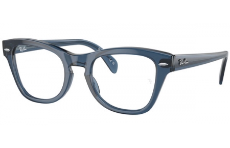 Monturas - Ray-Ban® - RX0707V - 8200 DARK BLUE TRANSPARENT