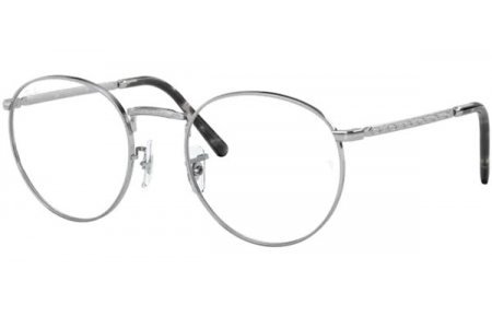 Monturas - Ray-Ban® - RX3637V NEW ROUND - 2501 SILVER