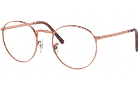 Monturas - Ray-Ban® - RX3637V NEW ROUND - 3094 ROSE GOLD