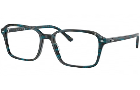 Monturas - Ray-Ban® - RX5431 RAIMOND - 8394  TRANSPARENT FANTASY BLUE & RED