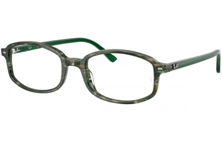 Monturas - Ray-Ban® - RX5432 SAM - 8398  FANCY GREEN ON TRANSPARENT TONE