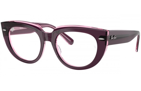 Monturas - Ray-Ban® - RX5586 DOREEN - 8364  VIOLET ON TRANSPARENT PINK