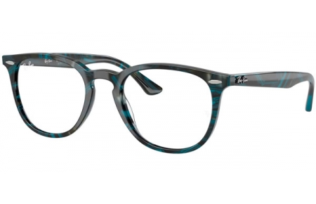 Monturas - Ray-Ban® - RX7159 - 8394  TRANSPARENT FANTASY BLUE & GREY