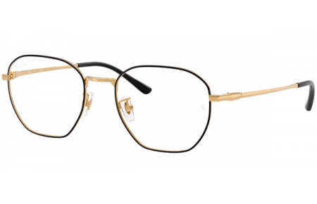 Monturas - Ray-Ban® - RX8777D - 1250  BLACK ON GOLD