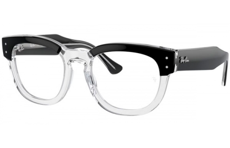 Monturas - Ray-Ban® - RX0298V MEGA HAWKEYE - 2034 BLACK ON TRANSPARENT