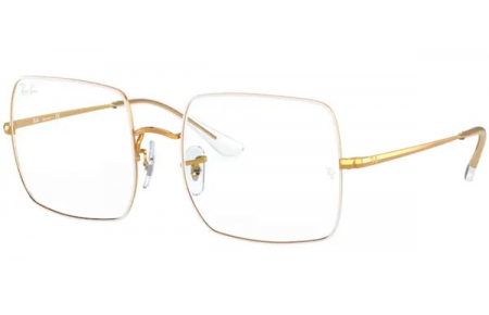 Monturas - Ray-Ban® - RX1971V SQUARE - 3104 WHITE ON LEGEND GOLD