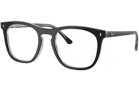 Monturas - Ray-Ban® - RX2210V - 8367 DARK GREY ON TRANSPARENT LIGHT GREY