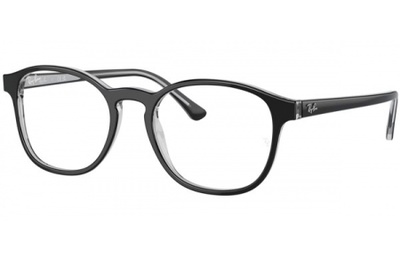 Monturas - Ray-Ban® - RX5417 - 8367  DARK GREY ON TRANSPARENT