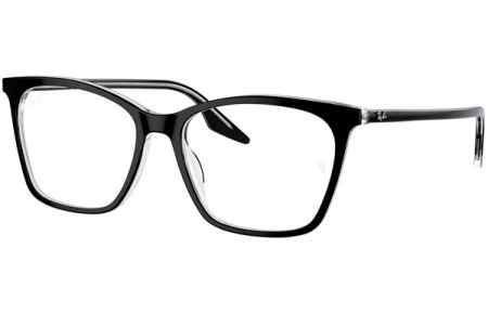 Monturas - Ray-Ban® - RX5422 - 2034 BLACK ON TRANSPARENT