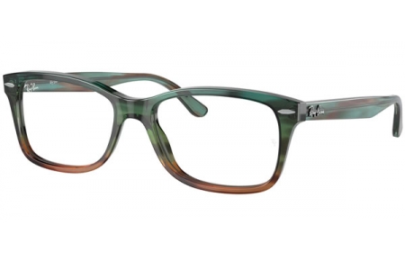 Monturas - Ray-Ban® - RX5428 - 8252  STRIPED BLUE GRADIENT GREEN