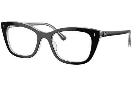 Monturas - Ray-Ban® - RX5433 - 2034 BLACK ON TRANSPARENT