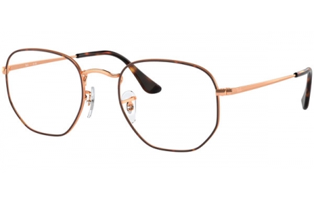 Monturas - Ray-Ban® - RX6448 - 3176 HAVANA ON ROSEGOLD