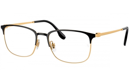 Monturas - Ray-Ban® - RX6494 - 2991  BLACK ON GOLD