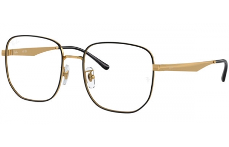 Monturas - Ray-Ban® - RX6503D - 2991  BLACK ON GOLD