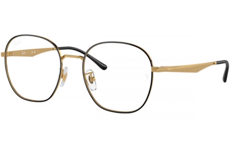 Monturas - Ray-Ban® - RX6515D - 2991  BLACK ON GOLD