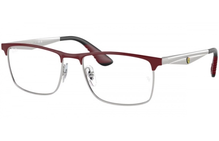 Monturas - Ray-Ban® - RX6516M - F090 DARK RED ON SILVER