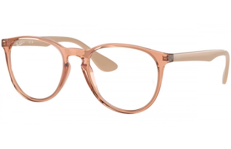 Monturas - Ray-Ban® - RX7046 ERIKA - 8339 TRANSPARENT  BROWN