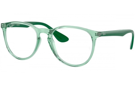 Monturas - Ray-Ban® - RX7046 ERIKA - 8340 TRANSPARENT GREEN