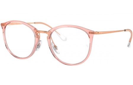 Monturas - Ray-Ban® - RX7140 - 8335  TRANSPARENT PINK