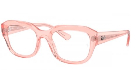 Monturas - Ray-Ban® - RX7225 LEONID - 8318 TRANSPARENT PINK