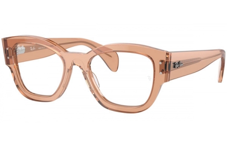 Monturas - Ray-Ban® - RX7681V JORGE - 8353 TRANSPARENT LIGHT BROWN