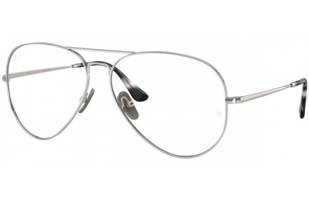 Monturas - Ray-Ban® - RX8789 AVIATOR TITANIUM - 1002 SILVER