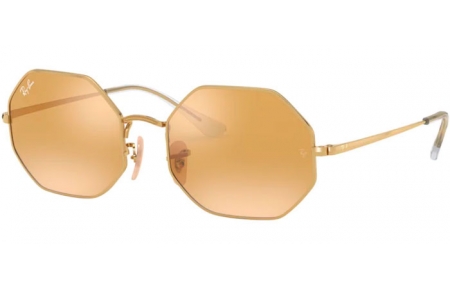 Gafas de Sol - Ray-Ban® - Ray-Ban® RB1972 OCTAGON - 001/B4 SHINY GOLD // PHOTOCROMIC ORANGE MIRROR GOLD