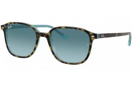 Gafas de Sol - Ray-Ban® - Ray-Ban® RB2193 LEONARD - 13163M TOP HAVANA ON LIGHT BLUE // BLUE GRADIENT GREY