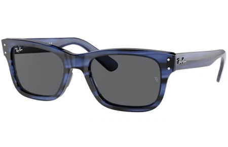 Gafas de Sol - Ray-Ban® - Ray-Ban® RB2283 MR BURBANK - 1339B1 STRIPED BLUE // DARK GREY