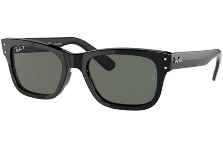 Gafas de Sol - Ray-Ban® - Ray-Ban® RB2283 MR BURBANK - 901/58 BLACK // GREEN POLARIZED