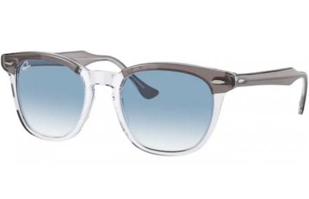 Gafas de Sol - Ray-Ban® - Ray-Ban® RB2298 HAWKEYE - 13553F GREY ON TRANSPARENT // CLEAR GRADIENT BLUE