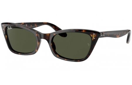 Gafas de Sol - Ray-Ban® - Ray-Ban® RB2299 LADY BURBANK - 902/31 HAVANA // GREEN