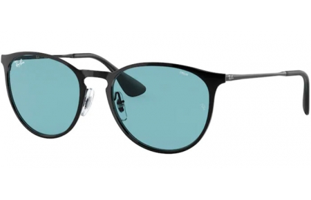 Gafas de Sol - Ray-Ban® - Ray-Ban® RB3539 ERIKA METAL - 002/Q2 BLACK // EVOLVE PHOTOCROMIC BLUE TO VIOLET