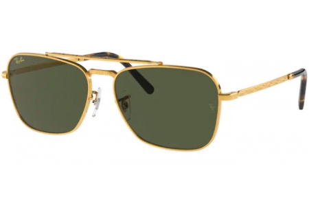 Gafas de Sol - Ray-Ban® - Ray-Ban® RB3636 NEW CARAVAN - 919631 LEGEND GOLD // GREEN