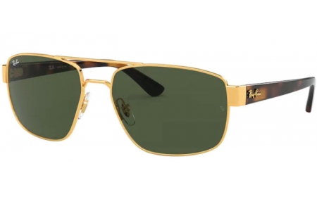 Gafas de Sol - Ray-Ban® - Ray-Ban® RB3663 - 001/31 SHINY GOLD // GREEN