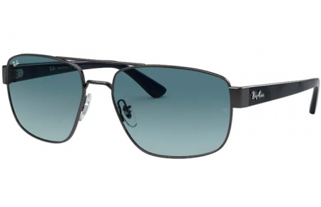 Gafas de Sol - Ray-Ban® - Ray-Ban® RB3663 - 004/3M SHINY GUNMETAL // BLUE GRADIENT GREY