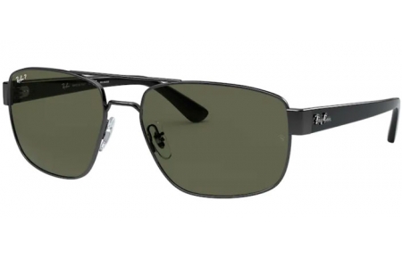 Gafas de Sol - Ray-Ban® - Ray-Ban® RB3663 - 004/58 SHINY GUNMETAL // GREEN POLARIZED