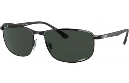 Gafas de Sol - Ray-Ban® - Ray-Ban® RB3671CH - 186/K8 BLACK ON BLACK // DARK GREY POLARIZED