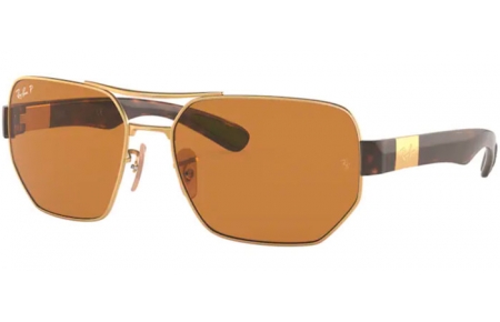 Gafas de Sol - Ray-Ban® - Ray-Ban® RB3672 - 001/83 ARISTA // BROWN POLARIZED