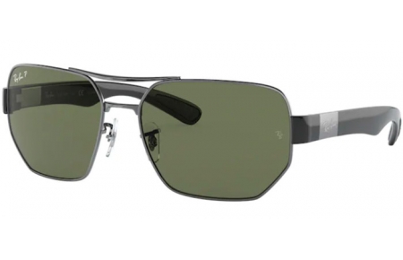 Gafas de Sol - Ray-Ban® - Ray-Ban® RB3672 - 004/9A GUNMETAL // GREEN POLARIZED