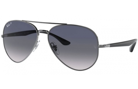 Gafas de Sol - Ray-Ban® - Ray-Ban® RB3675 - 004/78 GUNMETAL // BLUE GRADIENT POLARIZED