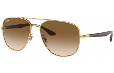 Gafas de Sol - Ray-Ban® - Ray-Ban® RB3683 - 001/51 ARISTA // CLEAR GRADIENT BROWN