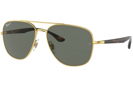 Gafas de Sol - Ray-Ban® - Ray-Ban® RB3683 - 001/58 ARISTA // GREEN POLARIZED