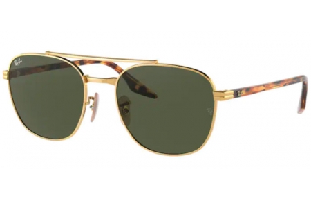 Lunettes de soleil - Ray-Ban® - Ray-Ban® RB3688 - 001/31 ARISTA // GREEN