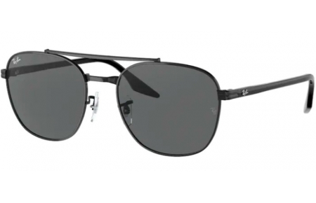 Gafas de Sol - Ray-Ban® - Ray-Ban® RB3688 - 002/B1 BLACK // DARK GREY