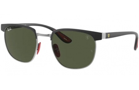 Gafas de Sol - Ray-Ban® - Ray-Ban® RB3698M - F07331 MATTE BLACK ON MATTE GUNMETAL // GREEN