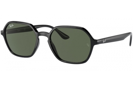 Gafas de Sol - Ray-Ban® - Ray-Ban® RB4361 - 601/71 BLACK // DARK GREEN