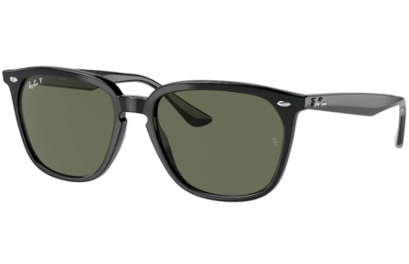 Gafas de Sol - Ray-Ban® - Ray-Ban® RB4362 - 601/9A BLACK // DARK GREEN POLARIZED